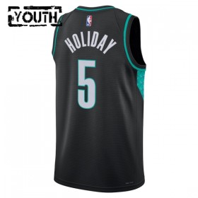 Portland Trail Blazers Jrue Holiday Nike 2025-26 City Edition Musta Lasten Pelipaidat Swingman